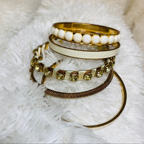 5 Piece Bangle Bracelet Set - Picture 2 of 6